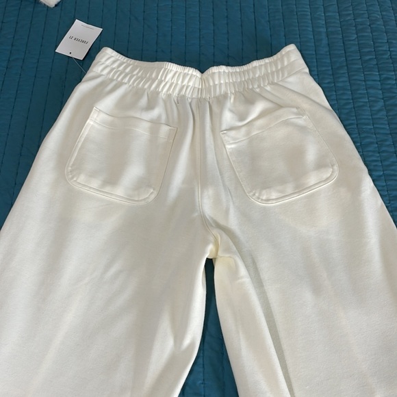 Forever 21 Scuba Knot Pants Cream - Picture 3 of 6